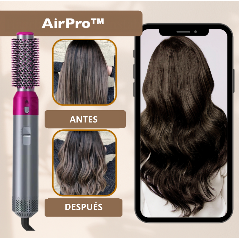 AirPro™ - Cepillo para secador de pelo 5 en 1