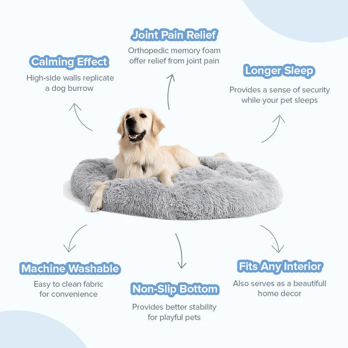 CalmNest - Soothing Dog Comfort Bed