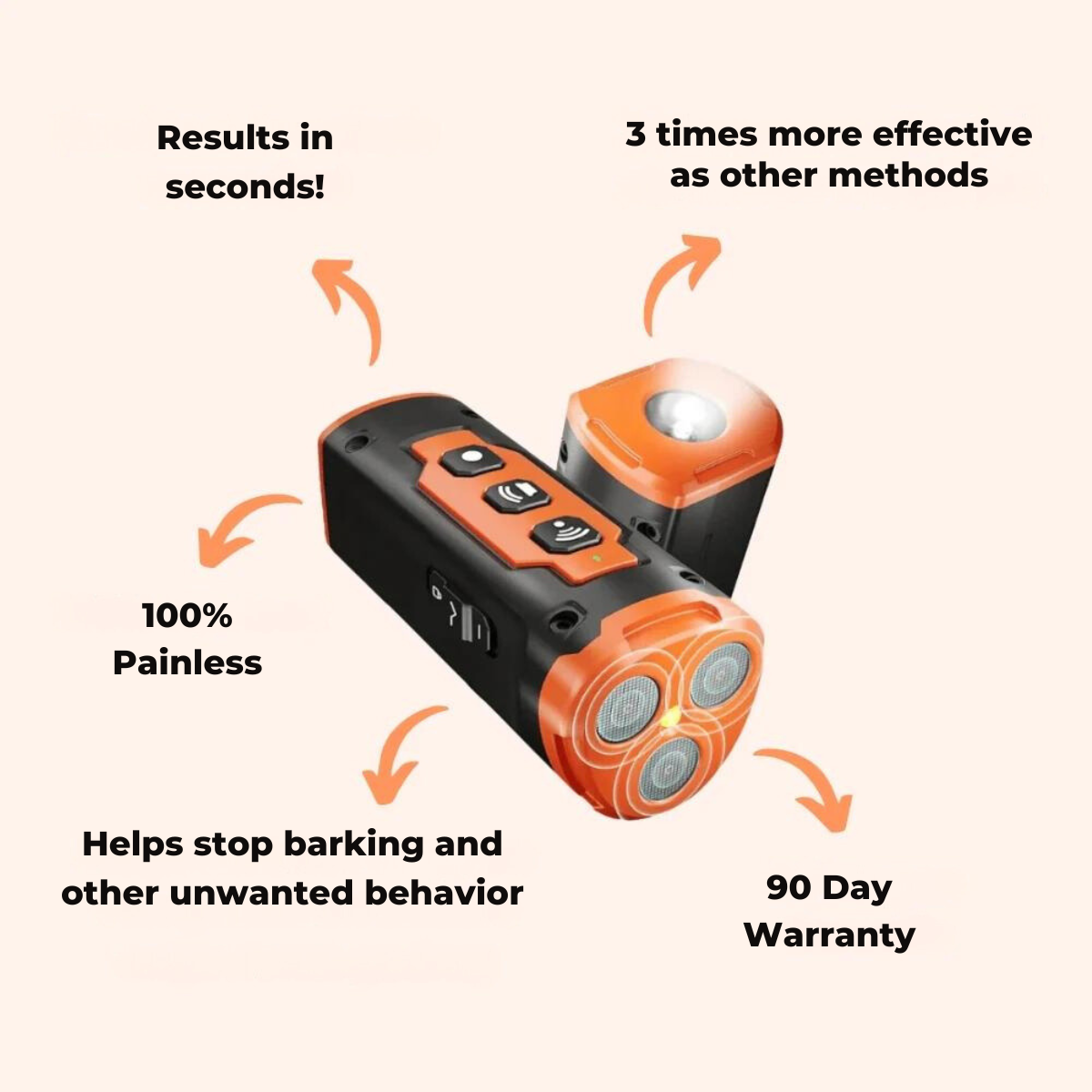 PupSafe™ - Painlessly Stop Barking in Seconds!